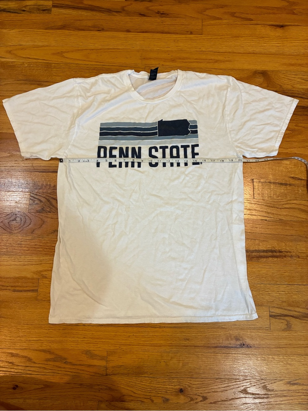 Penn State White Graphic Short Sleeve Tee